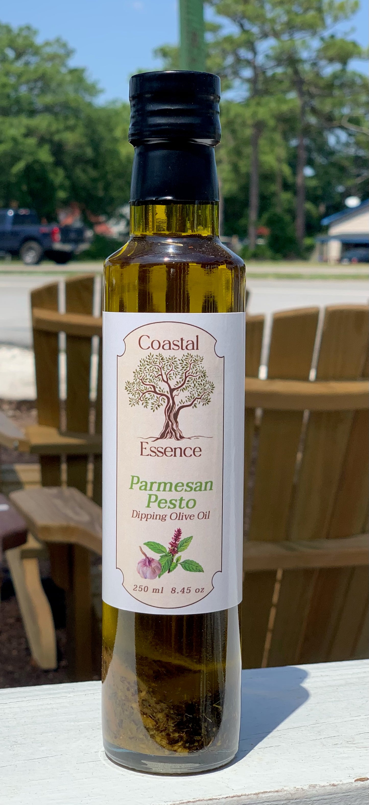 LOCAL- Dipping Olive Oil- Parmesan Pesto- 8.45 oz