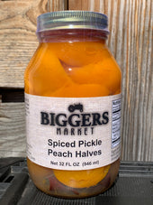 Spiced Pickle Peach Halves 32 oz