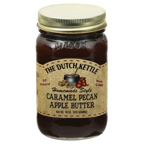 LOCAL- Apple Butter, Caramel Pecan 18 oz