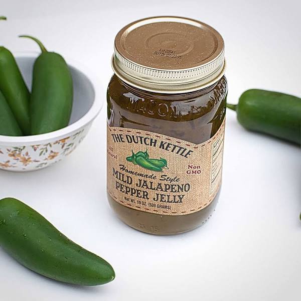 LOCAL- Jam - Jalapeno Pepper Jelly Mild 19 oz