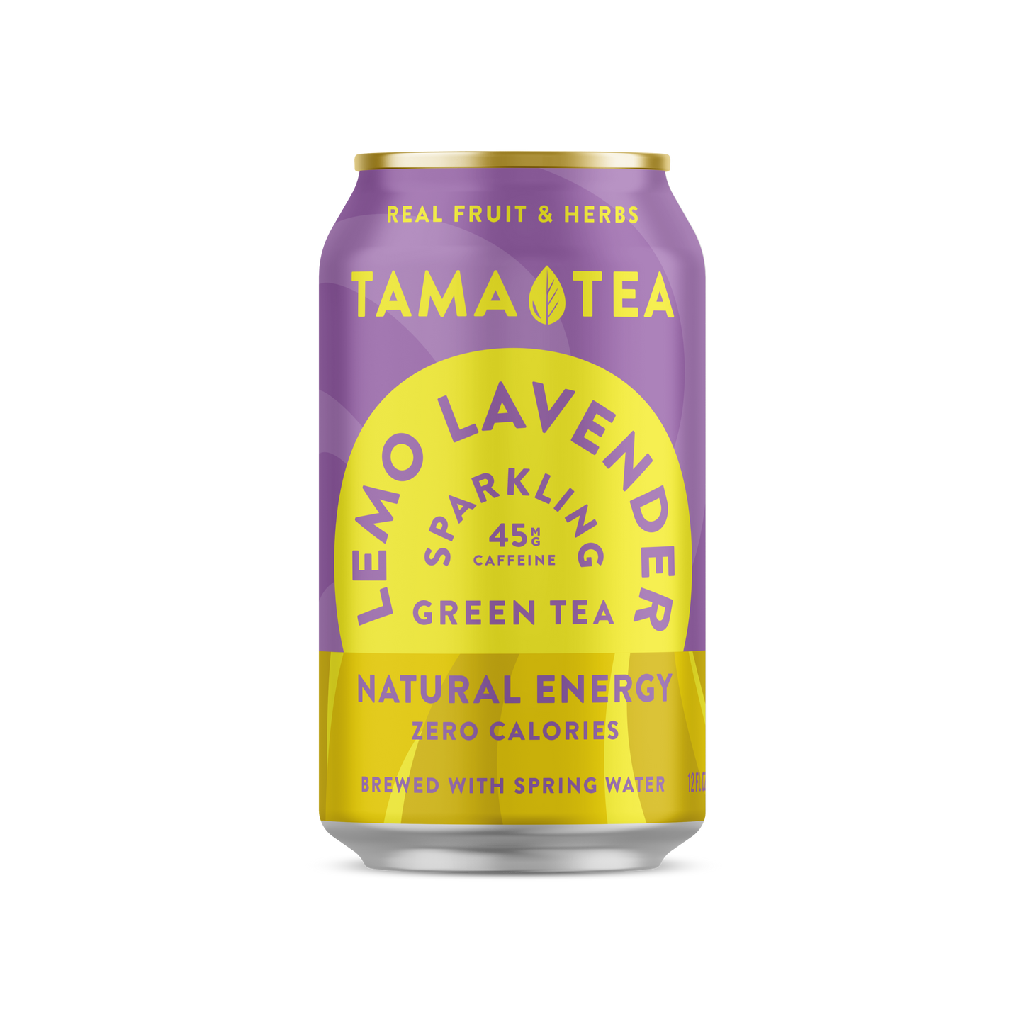 Sparkling Green Tea - Tama Tea Lemo Lavender 12 oz - LOCAL