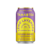 Sparkling Green Tea - Tama Tea Lemo Lavender 12 oz - LOCAL