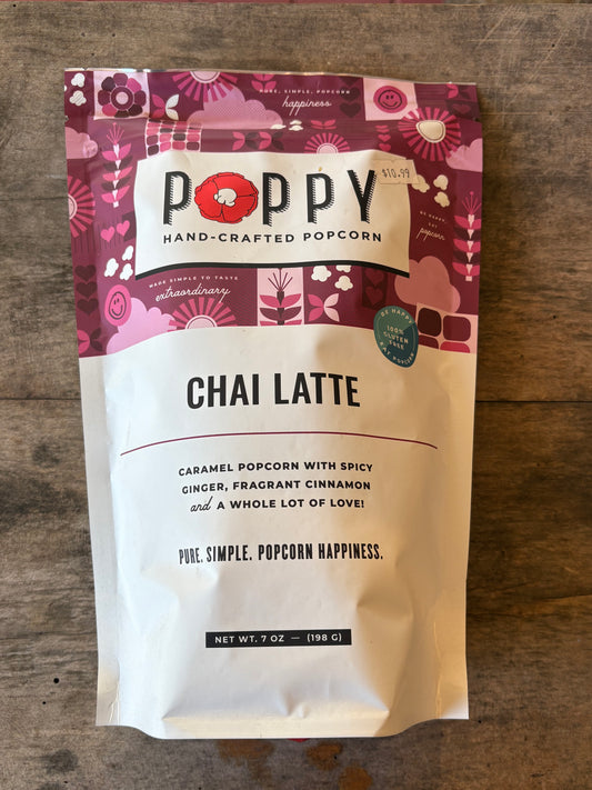 Poppy- Chai Latte Popcorn