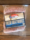 Pork - Bratwurst links approx 15-17 oz- LOCAL
