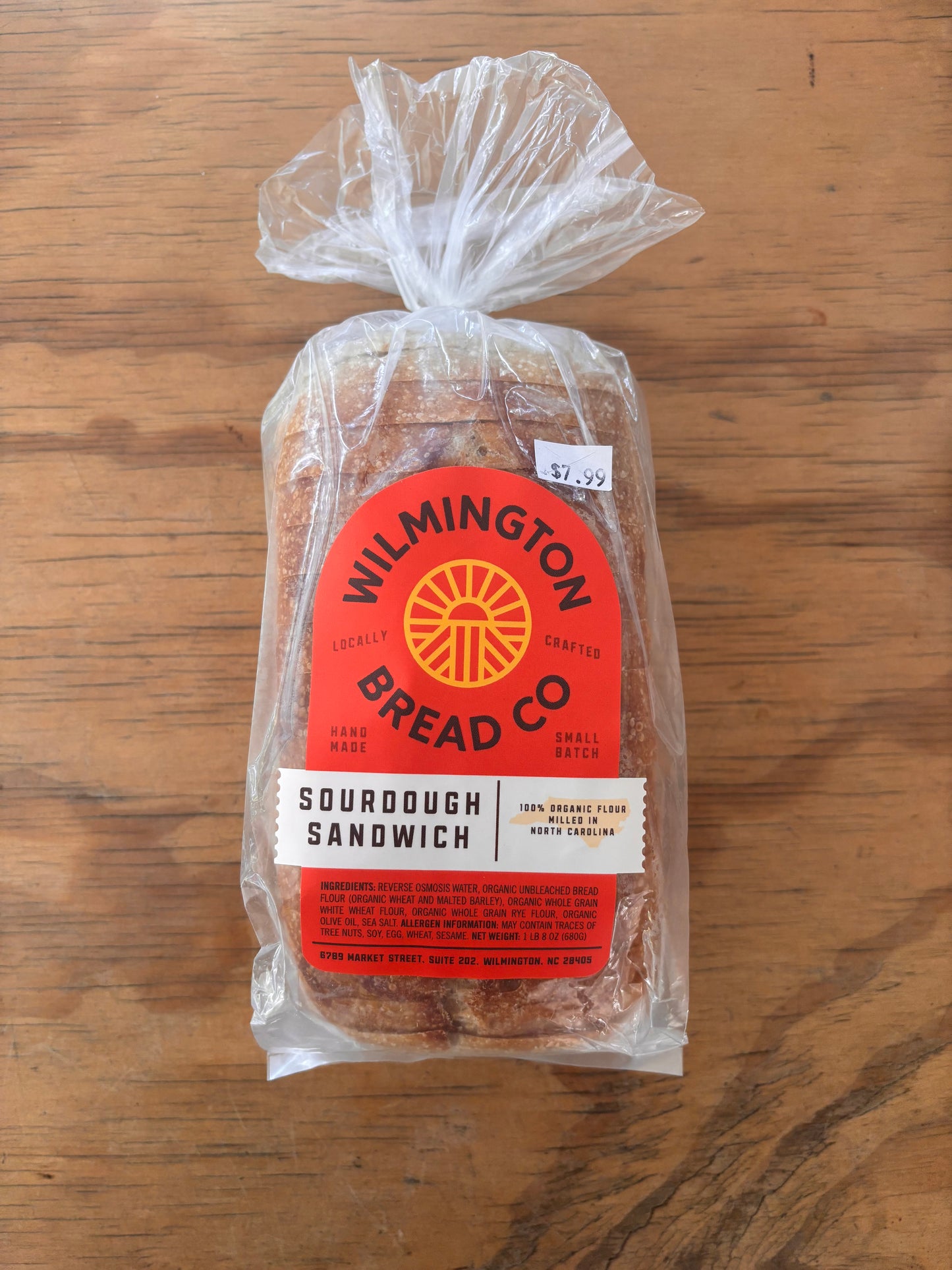 Bread - Sliced sourdough sandwich, Loaf 1 count - LOCAL