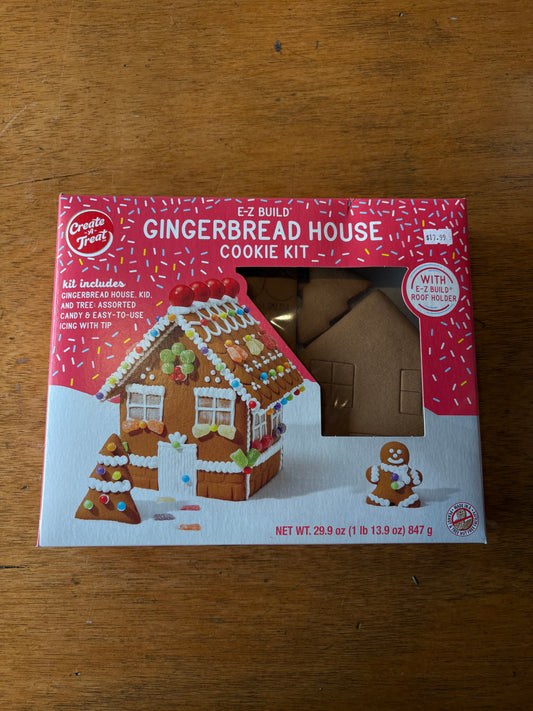Gingerbread House Cookie Kit