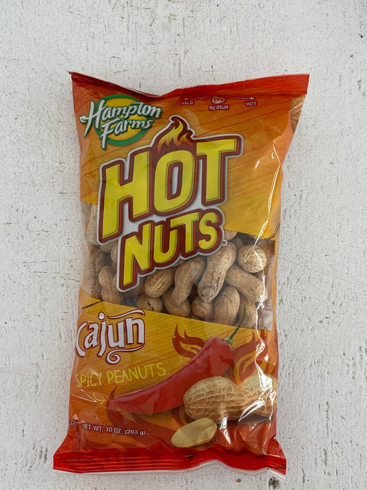 Cajun roasted peanuts - 10 oz.