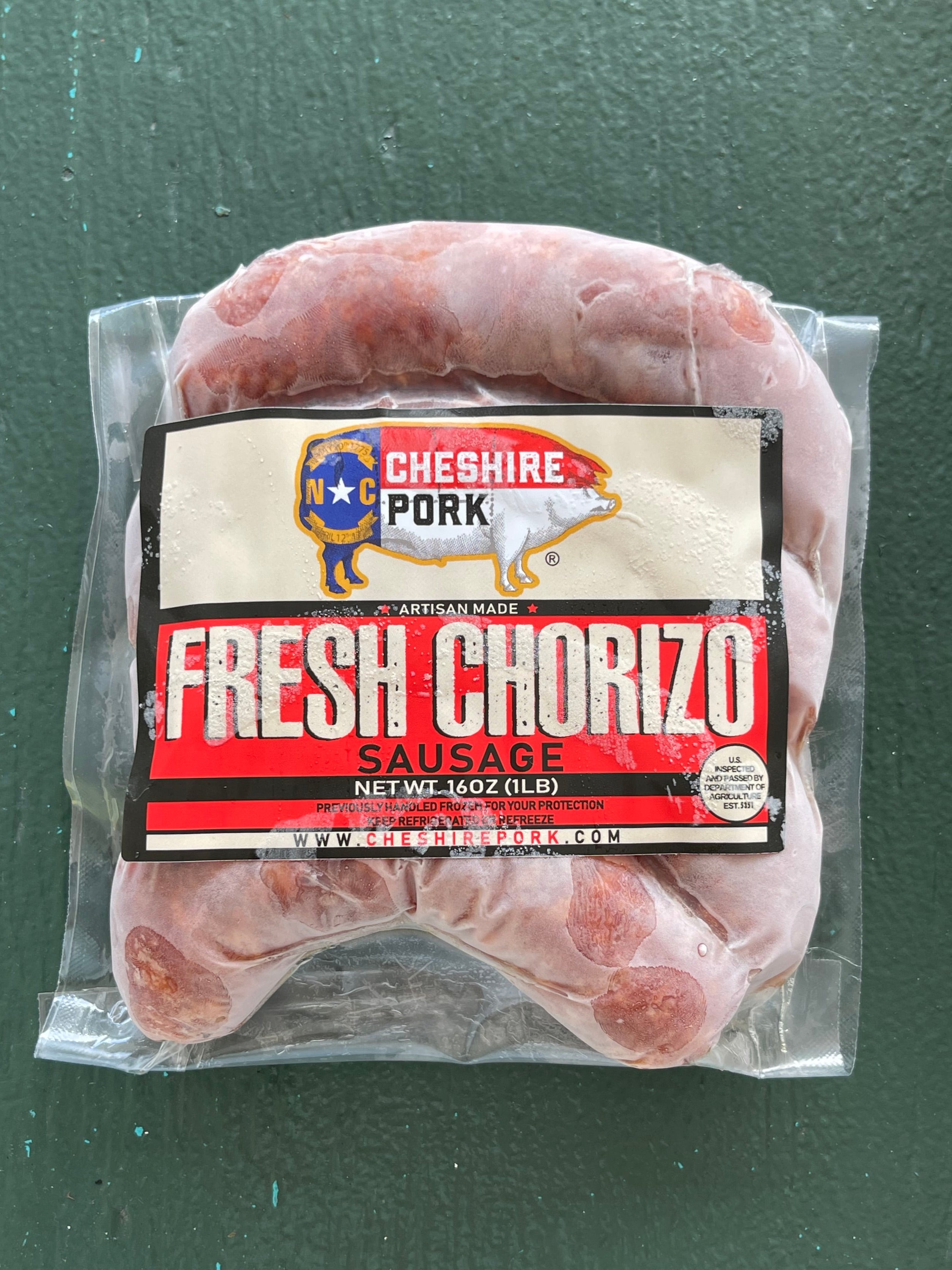 Cheshire pork - Fresh Chorizo 16 oz