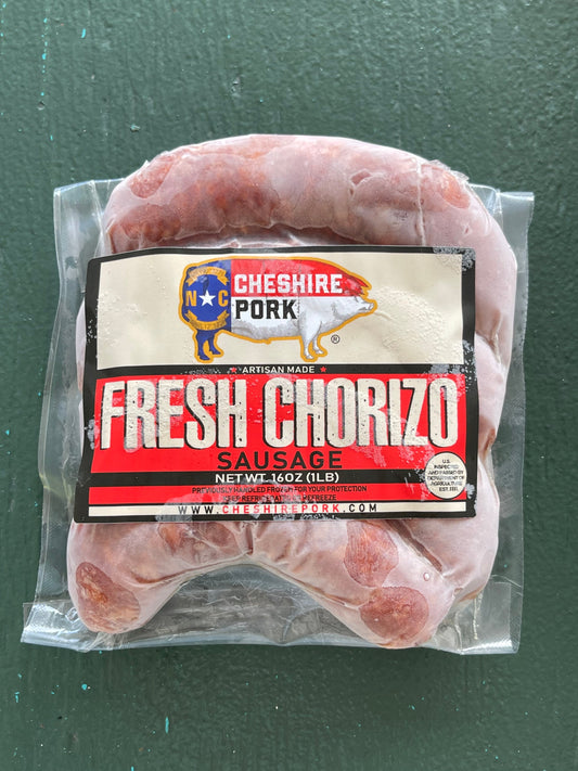 Fresh Chorizo - Cheshire pork - 16 oz