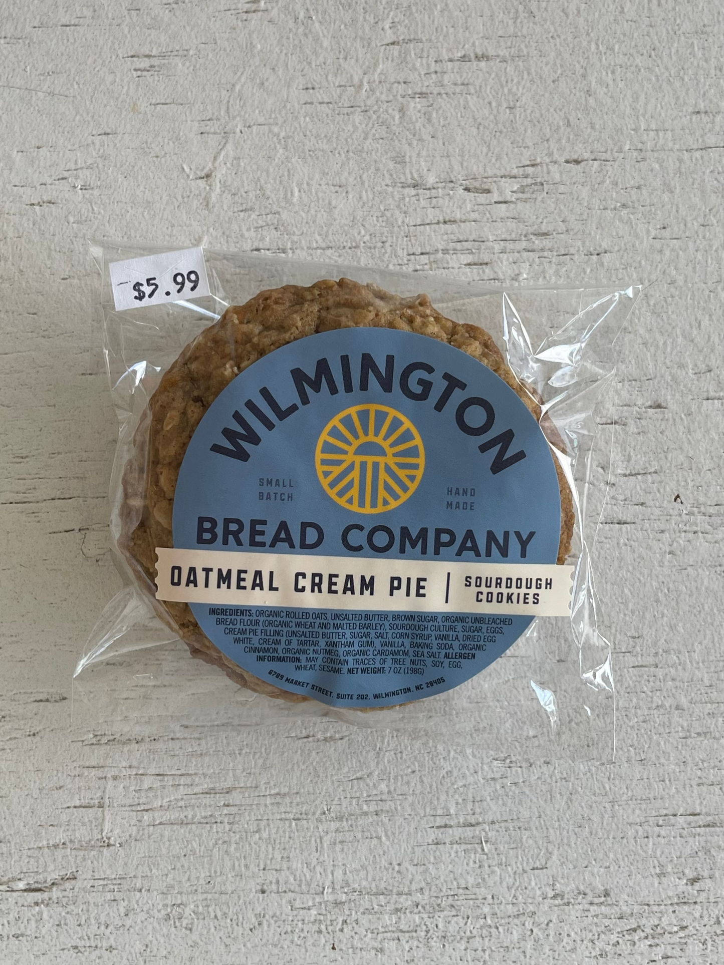 Wilmington Bread Oatmeal Cream-pie - LOCAL