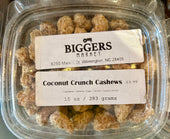 Coconut Crunch Cashews- 10 oz.