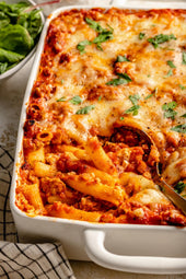 Baked Ziti- 48 oz- serves 3-4