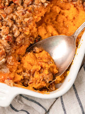 PREORDER Maple Sweet Potato Casserole- serves 7-8 (64 oz. container)