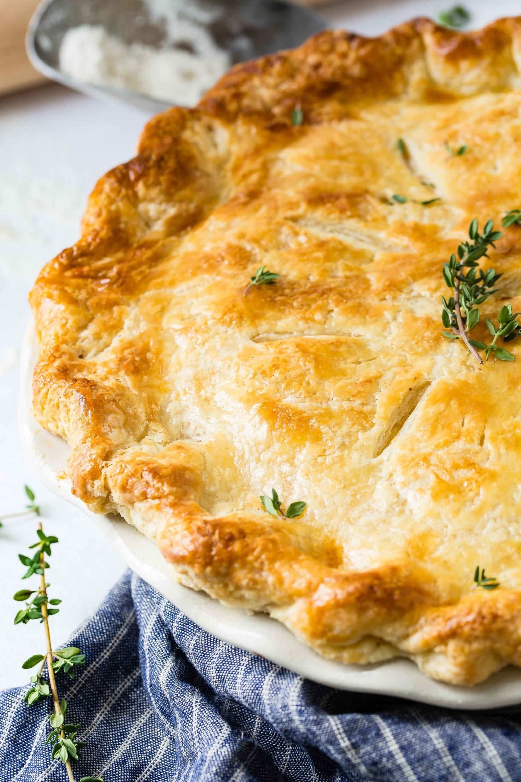 Chicken Pot Pie (serves 2-3)