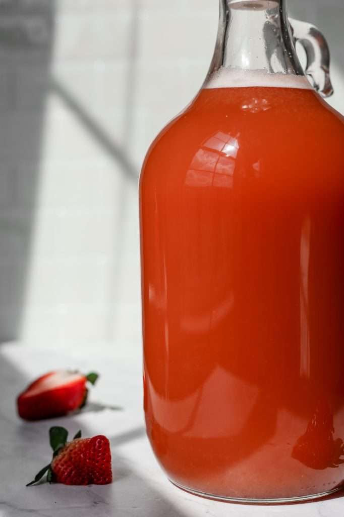 Strawberry Cider- 32 oz