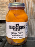 Spiced Pickle Peach Halves 32 oz