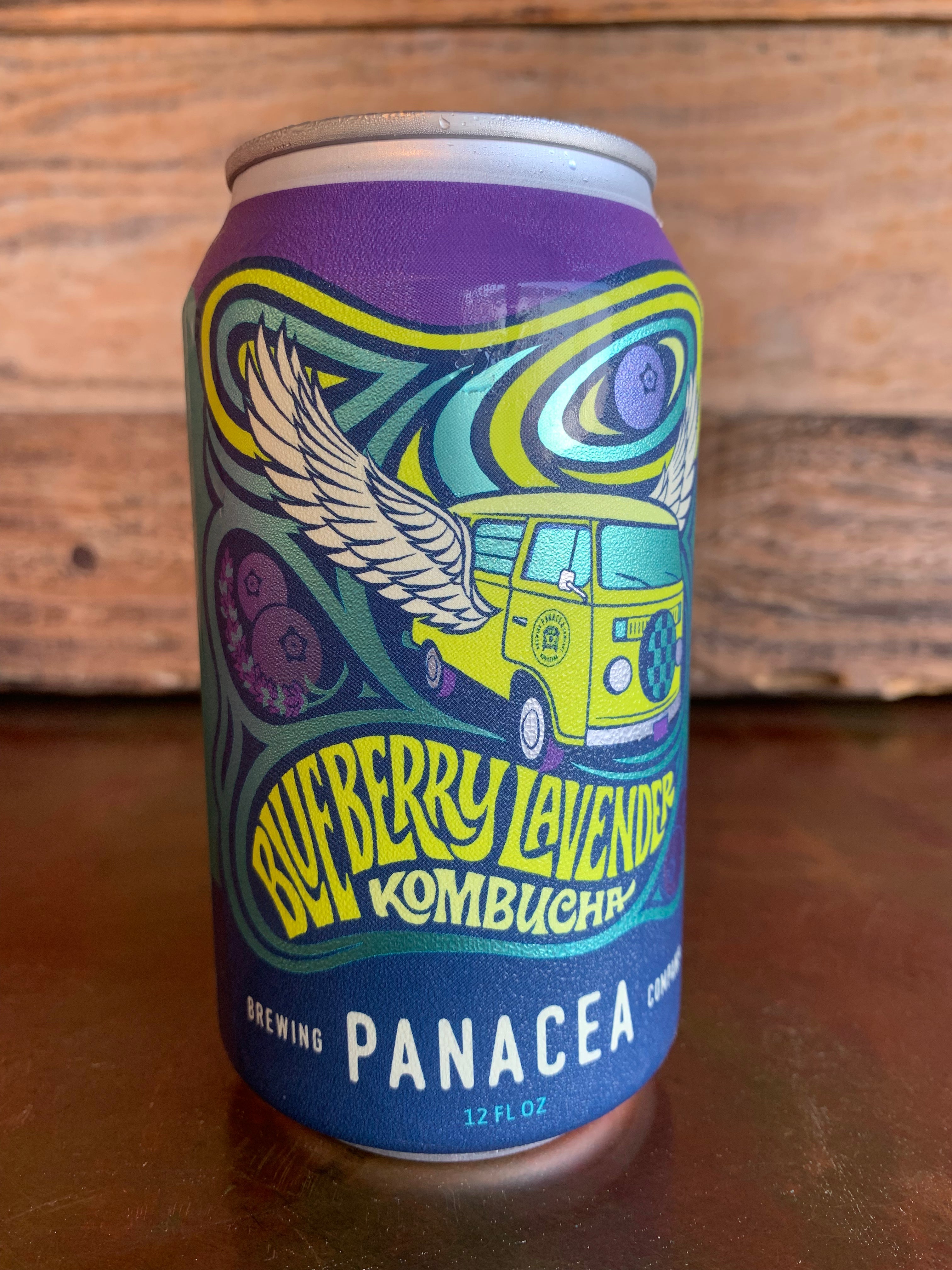 Kombucha - Blueberry Lavender 12 oz - LOCAL