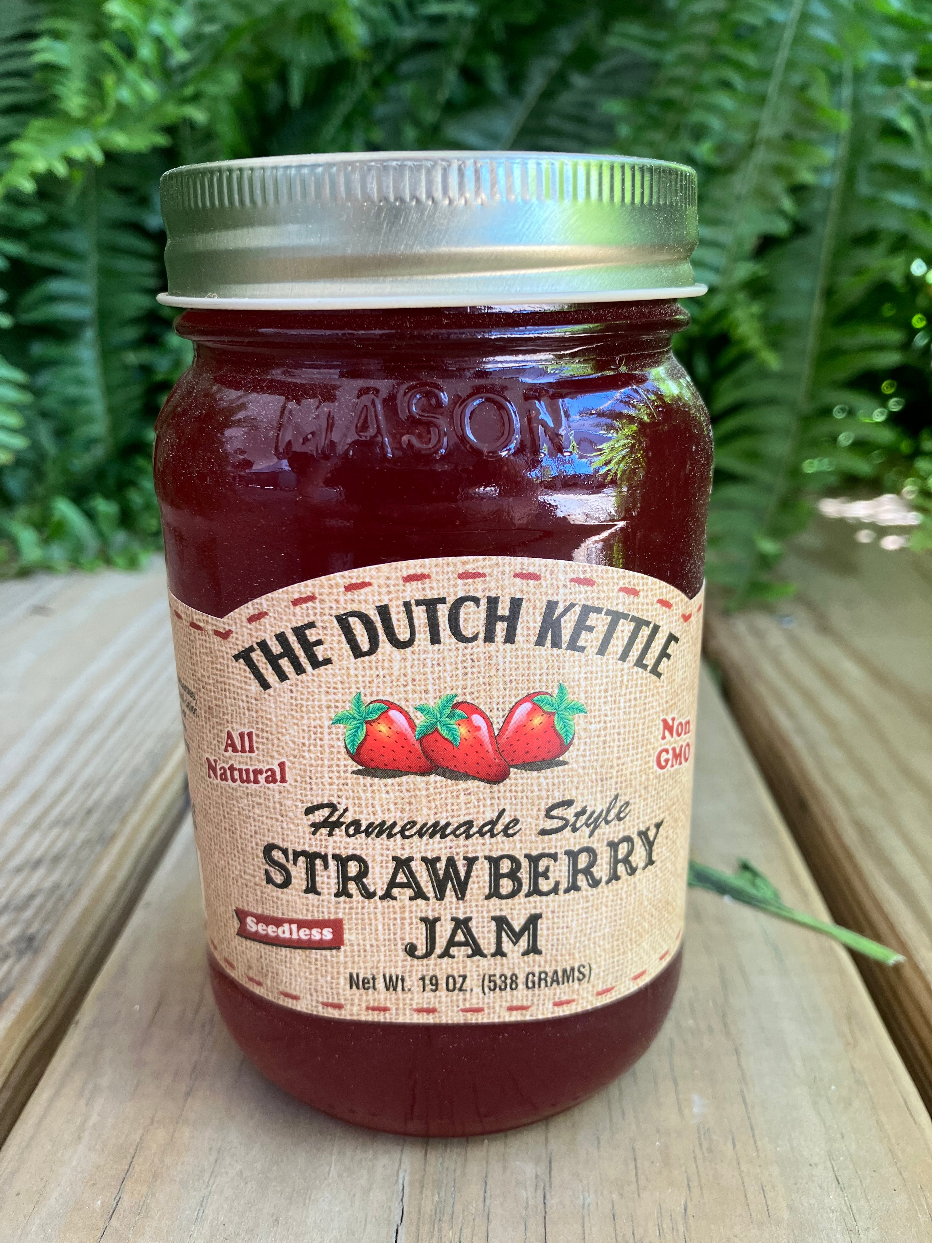 LOCAL- Jam - Strawberry (seedless) 19 oz.